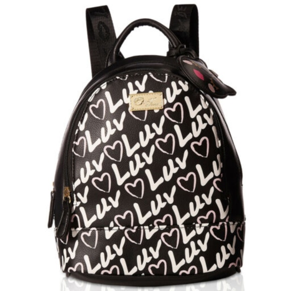 Betsey Johnson Handbags - 🆕 Betsey Johnson “Luv” Small Backpack